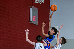 31.03.2025 Österreichischer Basketballverband 2024/25, SLMU14 Basket Flames WAT vs. FSN Baskets Wels