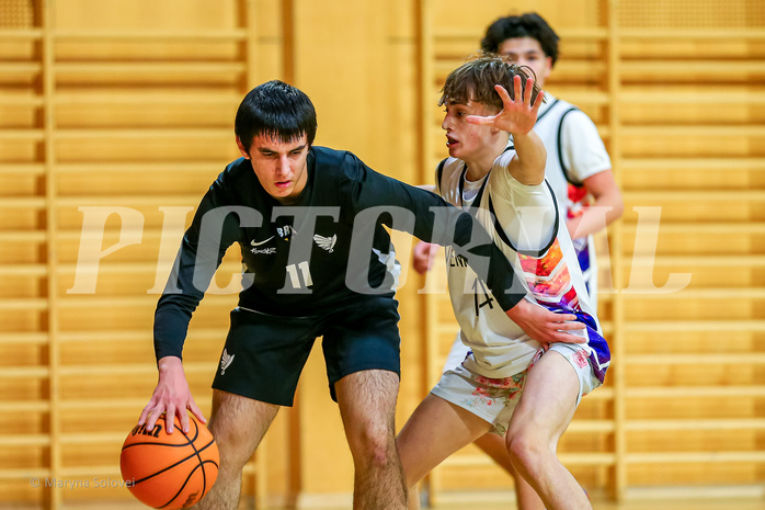 01.12.2024 Österreichischer Basketballverband 2024/25, SLMU16, Post SV Wien vs. Swarco Raiders