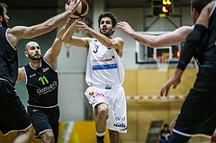 Basketball, 2.Bundesliga, Grunddurchgang 9.Runde, Mattersburg Rocks, Basket Flames, Jan NICOLI (3)