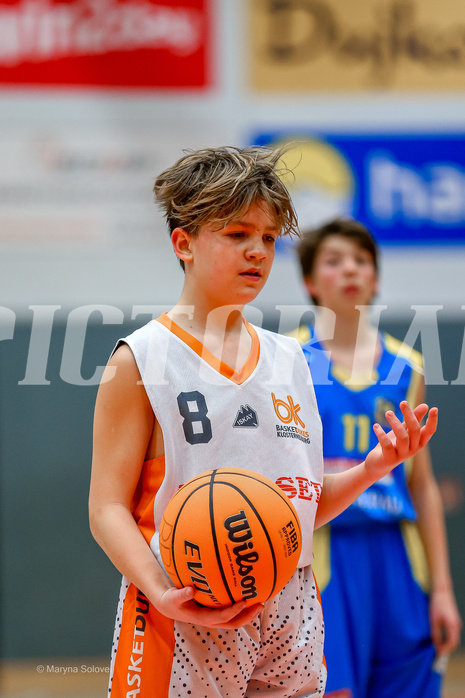 14.12.2024 Österreichischer Basketballverband 2024/25, SLMU14, Basket Dukes vs. SKN St. Pölten
