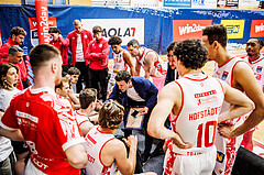 Basketball, Win2Day Superliga 2024/25, Playoffs, Halbfinale Spiel 2, Traiskirchen Lions, Oberwart Gunners, Benedikt Danek (Head Coach)