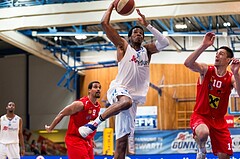 Basketball, ABL 2016/17, Playoff HF Spiel 2, Oberwart Gunners, WBC Wels, Andell Cumberbatch (13)
