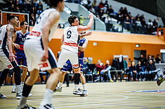 Basketball, Win2Day Superliga 2023/24, Grunddurchgang 7.Runde, Vienna Timberwolves, BBC Nord Dragonz, Philipp D'Angelo (9)