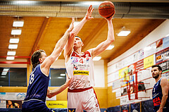 Basketball, win2day Basketball Superliga 2022/23, Grunddurchgang 19.Runde, Traiskirchen Lions, BBC Nord Dragonz, I. Gromovs (4)