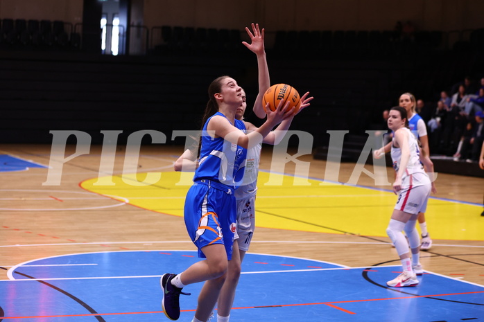 03.03.2024, Graz, Raiffeisen Sportpark, Basketball Damen Superliga 2023/24, Grunddurchgang 14.Runde, UBSC-DBBC Graz - DBB OCS Diamond Ladies Wels ,  