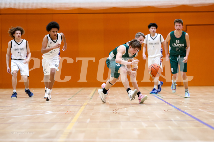 08.03.2025 Österreichischer Basketballverband 2024/25, SLMU16, Post SV Wien vs Dornbirn Lions