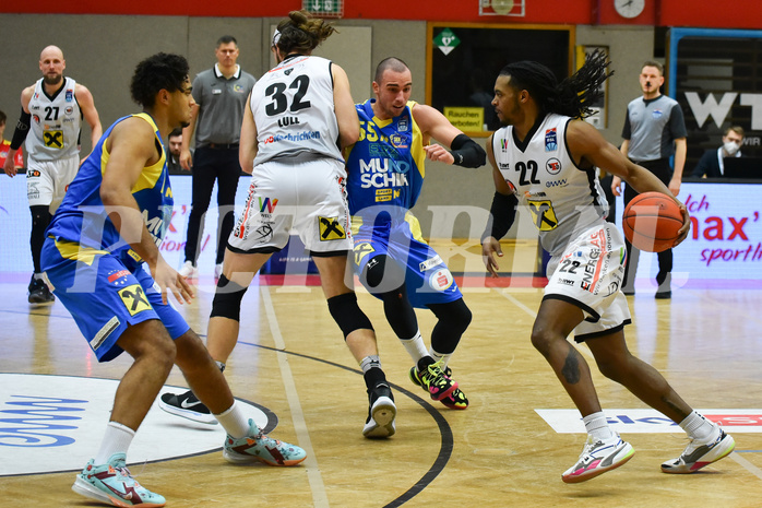 Basketball Superliga 2021/22, Grunddurchgang 16. Runde Flyers Wels vs. SKN St. Pölten
