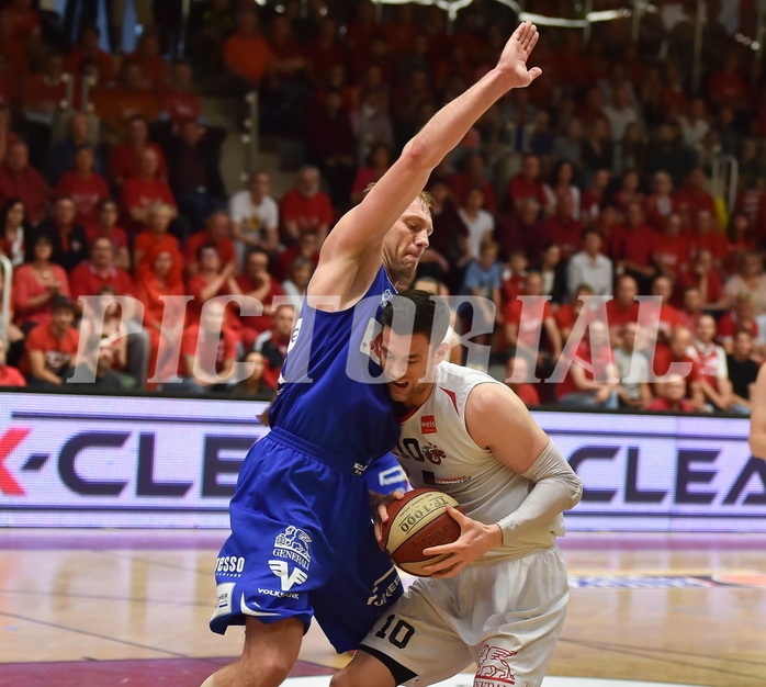 Basketball ABL 2015/16 Playoff Finale Spiel 3 WBC Wels vs Gunners Oberwart