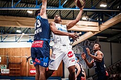 Basketball, ABL 2017/18, Grunddurchgang 33.Runde, Oberwart Gunners, Kapfenberg Bulls, Gregg Denzel (9)