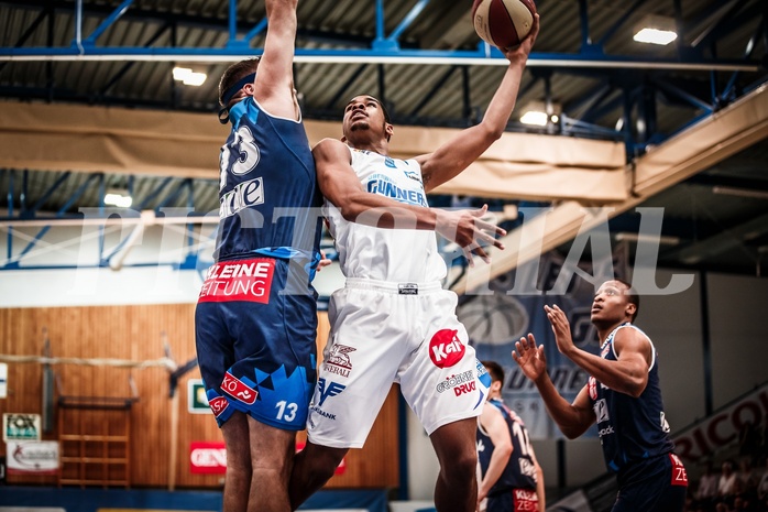Basketball, ABL 2017/18, Grunddurchgang 33.Runde, Oberwart Gunners, Kapfenberg Bulls, Gregg Denzel (9)