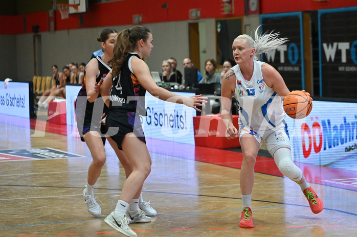 Basketball Damen Supercup 2024/25, 4.Runde, DBB Wels vs Vienna United,

