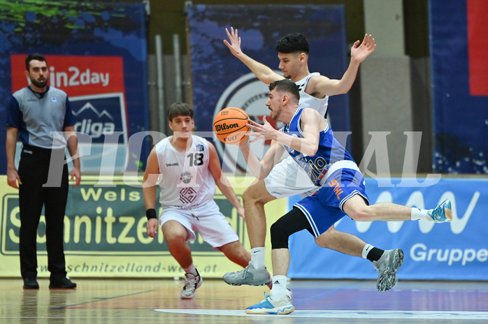 Basketball Zweite Liga 2023/24, Grunddurchgang12.Runde, Upper Austrian Ballers vs Pirlo Kufstein Towers,