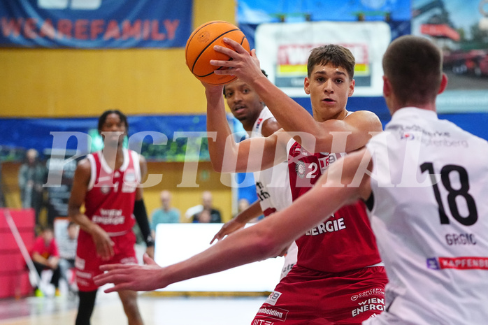 Win2day Basketball Superliga 2024/25, Grunddurchgang, 8. Runde, Kapfenberg vs. BC Vienna


