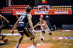 Basketball, Win2Day Superliga 2024/25, Grunddurchgang 17.Runde, BC Vienna, Flyers Wels, Mustafa Hassan Zadeh (5)