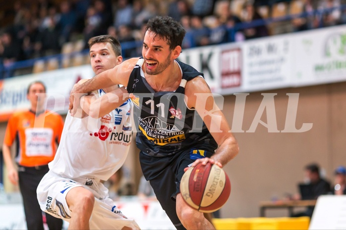 Basketball ABL 2015/16 Grunddurchgang 31.Runde Oberwart Gunners vs. Traiskirchen Lions