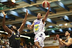 Basketball ABL 2015/16 Grunddurchgang 23.Runde Gmunden Swans vs. Güssing Knights
