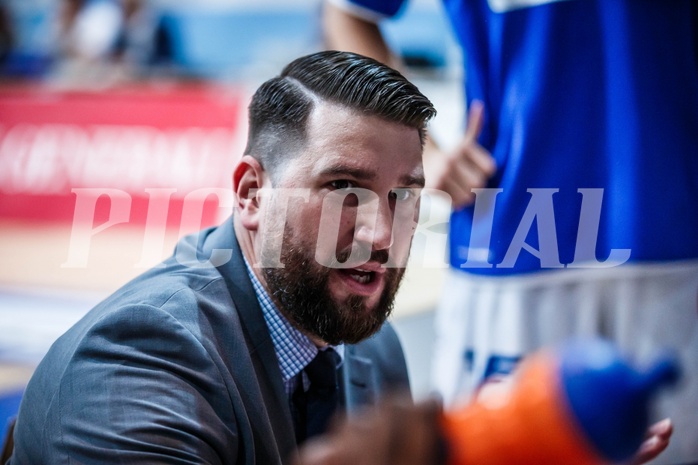 Basketball, ABL 2018/19, Grunddurchgang 1.Runde, Oberwart Gunners, BC Vienna, Horst Leitner (Head Coach)