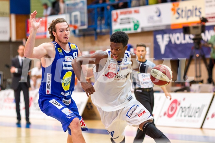 Basketball ABL 2015/16 Grunddurchgang 3.Runde Oberwart Gunners vs. Gmunden Swans