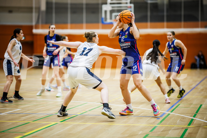 Basketball, SLWU19 Basketball Damen Superliga 2024/25, Vienna Timberwolves, DBB LZ OÖ, 