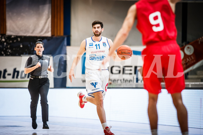 Basketball, Basketball Austria Cup 2021/22, Achtelfinale, Oberwart Gunners, Traiskirchen Lions, 