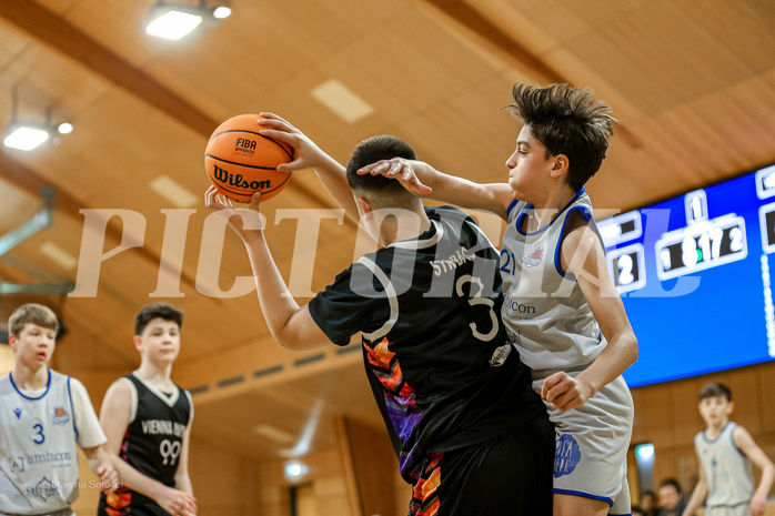 09.03.2025 Österreichischer Basketballverband 2024/25, SLMU14, STARS Basketball vs Vienna United