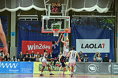 Basketball, Superliga 2024/25, Grunddurchgang 17.Runde, Flyers Wels vs. BBC Nord Dragonz,

