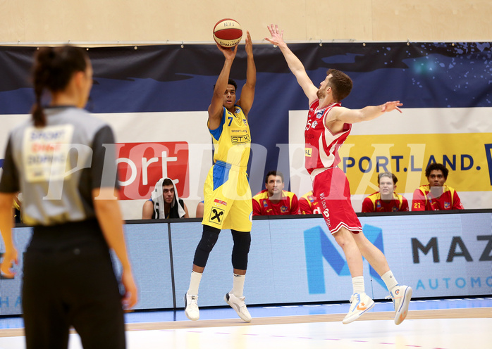 Basketball Superliga 20120/21, Grunddurchgang 3.Runde SKN St.Pölten vs. Traiskirchen Lions


