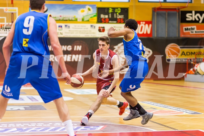 Basketball ABL 2015/16 Grunddurchgang 30.Runde Traiskirchen Lions vs. UBSC Graz