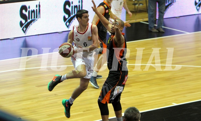 Basketball ABL 2015/16 Grunddurchgang 23.Runde BC Vienna vs. Fürstenfeld Panthers