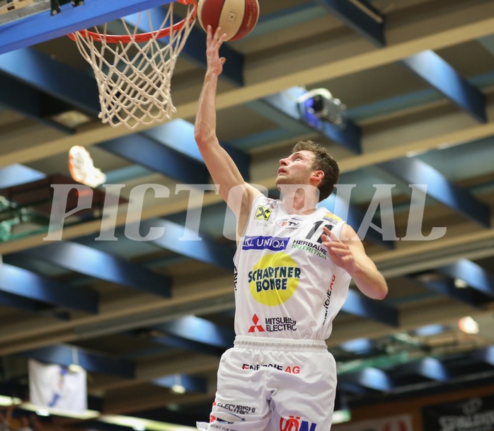 Basketball ABL 2017/18, Grunddurchgang 24.Runde Gmunden Swans vs. UBSC Graz