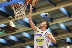 Basketball ABL 2017/18, Grunddurchgang 24.Runde Gmunden Swans vs. UBSC Graz