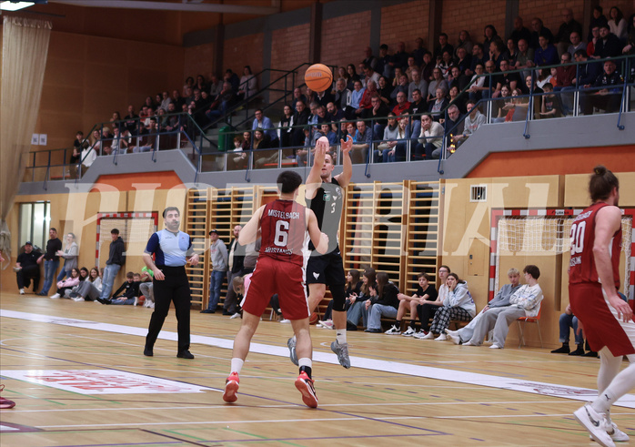 Basketball Zweite Liga 2024/25, Grunddurchgang 21.Runde Mistelbach Mustangs vs. Raiders Tirol