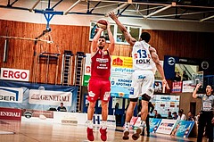 Basketball, ABL 2017/18, Grunddurchgang 27.Runde, Oberwart Gunners, BC Vienna, Stjepan Stazic (7)