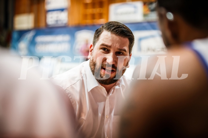 Basketball, ABL 2018/19, Grunddurchgang 17.Runde, Oberwart Gunners, Gmunden Swans, Horst Leitner (Coach)