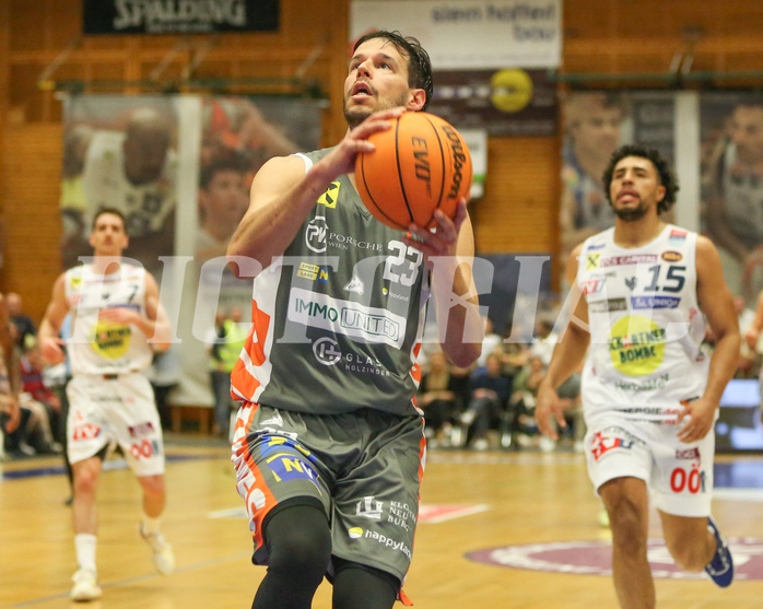 Basketball Superliga 2023/24, 1.Plazierungsrunde Gmunden Swans vs. Klosterneuburg Dukes