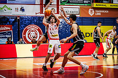 Basketball, Win2Day Superliga 2024/25, Grunddurchgang 15.Runde, Traiskirchen Lions, Fuerstenfeld Panthers, Aleksej Kostic (6)