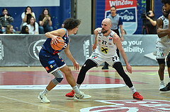 Basketball, Superliga 2024/25, Grunddurchgang 17.Runde, Flyers Wels vs. BBC Nord Dragonz,