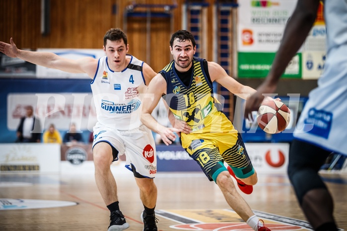 Basketball, ABL 2018/19, Grunddurchgang 27.Runde, Oberwart Gunners, BC Vienna, Ivan Mikulic (18)