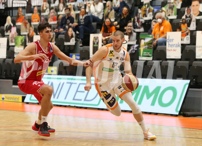 Basketball Superliga 20120/21, Grunddurchgang 5.Runde Klosterneuburg Dukes vs. Traiskirchen Lions


