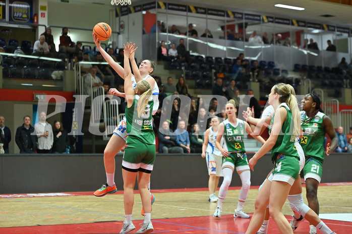 Basketball Superliga 2023/24, Grunddurchgang 9.Runde,DBB LZ OÖ vs UBI Graz,
