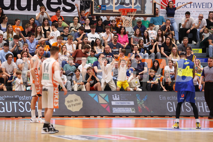 Basketball Superliga 2023/24, Playoff, Semifinale Spiel 1 Klosterneuburg Dukes vs. UBSC Graz