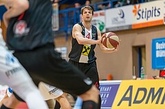 Basketball, ABL 2017/18, Grunddurchgang 21.Runde, Oberwart Gunners, WBC Wels, Thomas Csebits(4)
