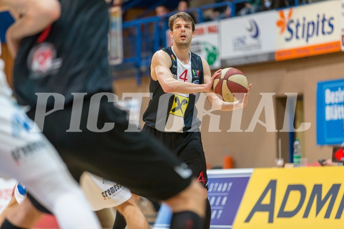 Basketball, ABL 2017/18, Grunddurchgang 21.Runde, Oberwart Gunners, WBC Wels, Thomas Csebits(4)
