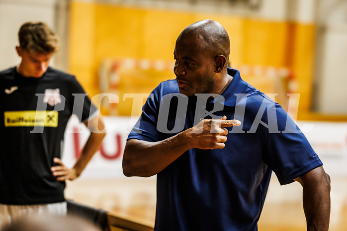 Basketball, Basketball Zweite Liga 2024/25, Grunddurchgang 2.Runde, Mattersburg Rocks, Kufstein Towers, James WILLIAMS (Headcoach)