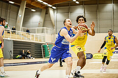 Basketball, bet-at-home Basketball Superliga 2020/21, Grunddurchgang 15. Runde, SKN St. Pölten Basketball, Oberwart Gunners, Sebastian Käferle (7)
