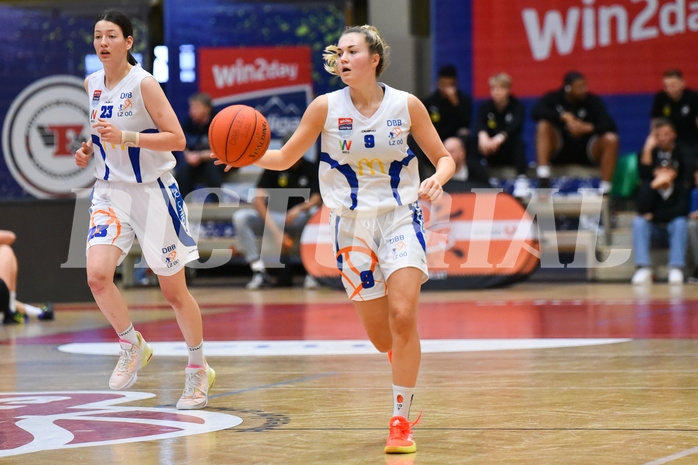 Basketball Superliga 2022/23, Grunddurchgang 4.Runde,
DBB LZ OÖ vs Vienna United Women


