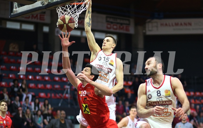 Basketball ABL 2016/17, Playoff VF Spiel 1 BC Vienna vs. WBC Wels