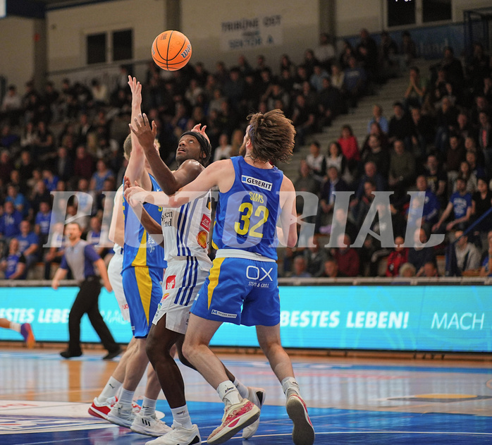 Basketball Superliga 2024/25, Grunddurchgang 15.Runde Oberwart Gunners vs. SKN St.Pölten