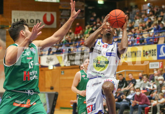 Basketball Superliga 2021/22, 4.Plazierungsrunde Gmunden Swans vs. Kapfenberg Bulls


