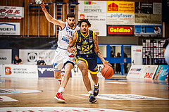 Basketball, bet-at-home Basketball Superliga 2021/22, Grunddurchgang Runde 12, Oberwart Gunners, UBSC Graz, Randy Haynes (3)